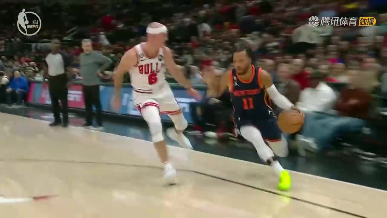 秀??！布倫森腳踝終結將卡魯索晃倒坐地！再三分殺死比賽（布倫森集錦）